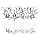 Pack of 40 Pieces Strap with Lanyard Keychain Pendants Keychain Dangle Rope