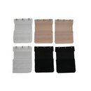 Extenders Bra Strap X6 - Hooks 3 - (2 Black, 2 White, 2 xNude) G1P6