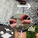 50g Polymorph Thermoplastic Plastic Hand Moldable Pellet Craft Friendly Bead Hot