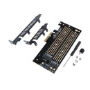 High-Speed M.2 NVME (M-Key) & SATA SSD (B-Key) to PCIe 3.0 x4