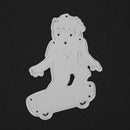 Skateboard DIY Cutting Dies Stencils Scrapbooking Embossing Album Card Gift