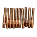 10pcs Gas Shielded Welding Fitting Conductive Tip for Welding Accs 6.5x1.2x45mm