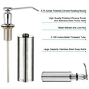 Kitchen Sink Soap Dispenser, Built in Hand Soap Dispenser Pump in SUS304 St