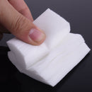 500 PACK LINT FREE NAIL WIPES COTTON PADS ACRYLIC TIPS NAIL ART POLISH REMOVER