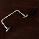 Jeweler's Saw Frame Carbon Steel Coping Saw Frame with Black Wooden Handle