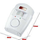 Home Security Alarm System Wireless Detector +2x Remote Controllers Pir Inf