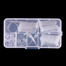 1xDurable Eyeglass Screw Nut Nose Pad Optical Repair Tool Assortment Kit Unique