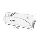 Set of 3 Clear Skateboard Wall Hanging Acrylic Rack Display Hanger Shelf