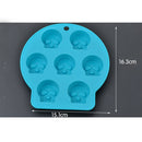 2Pcs Mini Silicone Fondant Mould Cake Sugarcraft Baking Mold Tool Non Stick