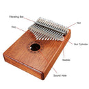17 Keys Kalimba Thumb Piano High-Quality Wood Mahogany Body Musical Instrum