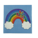 20pcs rainbow printed happy birthdaypaper napkins wedding party decor supplie!j