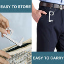 Portable Hand Hygiene Metal Door Opener Elevator Botton Press Handle Key PVC