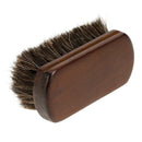 Wood Handle Natural Horse Hair Mustache Beard Brush Facial Beard Cleaning M