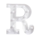 Remote Controlled LED Alphabet R LETTER for Christmas Wedding DIY Decoration