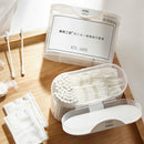 3 in 1 Portable Travel Cosmetic Tool Compressed Towel+Make Up Cotton+Cotton Swab
