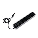 1PC 7-Port usb hub usb 2.0 multi charger hub splitter with on/off switch  ME