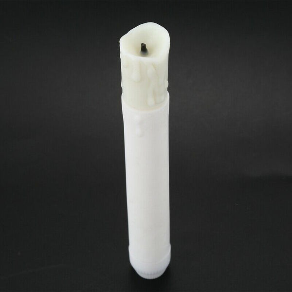 12PCS LED Flameless Taper Flickering Battery Operated Candles Light Party DeS2O4