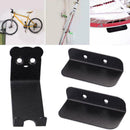 Black Bicycle Racks Wall Metal Hook Mountain Bike Wall Hot Vehicle Road Z5J3