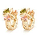 Newest Style Flower shape AAA high quality Earrings For Women's Birthday Gi
