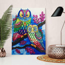 5D DIY Special Shaped Diamond Painting Colorful Bird Cross Stitch Embroider