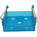 1PCS Multifunction plastic retractable Refrigerator storage boxï¼ˆblueï¼‰