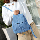 New Canvas Women Backpack Drawstring School Bags For Teenagers Girls Small  U1Z4