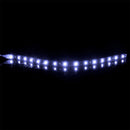 2X 30CM 3528 SMD 15 LED CAR MOTORBIKE WATERPROOF FLEXIBLE LED STRIP LIGHTS WHITE