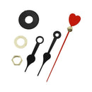 Movement Mechanism Quartz Clock Black 3 Needle Rouge DIY Repair