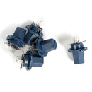 5pcs 12V 1.2W T5 Halogen Car Gauge Bulbs for Dash Instrument Light Blue K1B