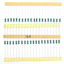 2600pcs 130 Values 1/4W 0.25W 1% Metal Film Resistors Set Pack Assorted Hot F9G1