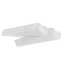 5pcs/set Plastic Security Door Stops Stoppers Block Wedges Keep Open White