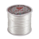 White Elastic Stretchy Crystal Line Jewelry Beading Thread Spool 100 Meters D5M8