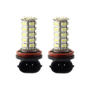 2X Car LED Light HID White 68 SMD H11 LED Fog light Bulb for  3E90 Practical`ASE