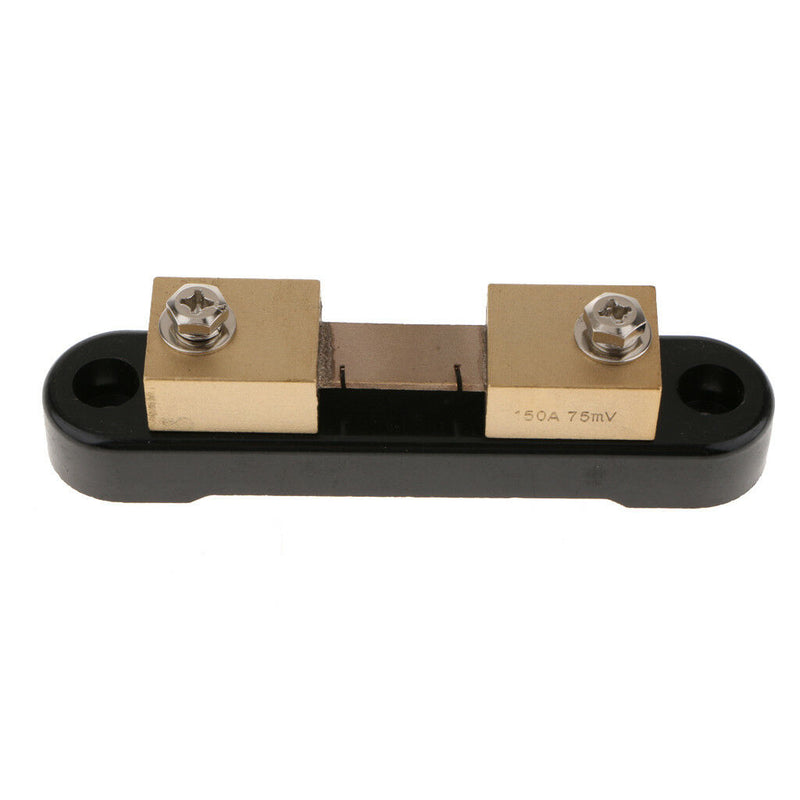 (150A) (75mV) Shunt With Base FOR DC Current Meter Amp Analog Panel Ammeter
