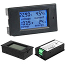 DC 6.5~100V LCD Digital Combo Panel Volt Amp Power Watt Meter Test Monitor 20A