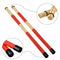 1 Pair Drum Brushes Retractable Wire Brushes Drums Drum Sticks Brush + 1 Pa