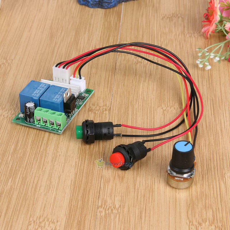 6V-24V 3A DC Motor Speed Control Controller PWM Regulator Reversible Switch New