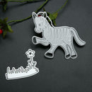 Zebra Flower and Plants Craft Decorative Paper Art Embossing Cutting Die