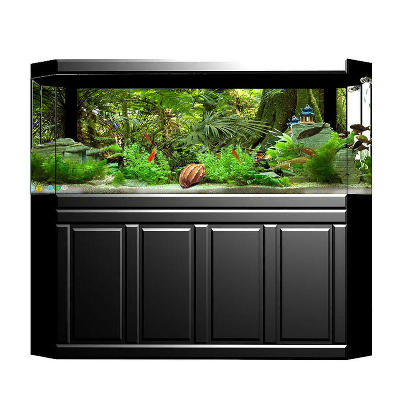 Aquarium   Tank Background Poster Rainforest Landscape Decor 60x150cm
