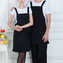 2Color Adjustable Restaurant Chef Bib Cooking Baking Apron With Pocket