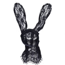 Costume Party Lace Rabbit Bunny Long Ears  On Headband Hairband Dress OZ