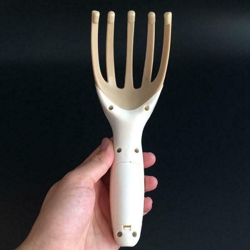 Electric Vibration Head Massager 5 Finger Claw Relax Handheld Scalp Massage Comb