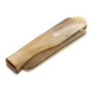 Women Ox Horn Fine Tooth Pocket Folding Comb All Hair Types Beard Mustache JR