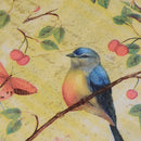 Sparrow on the tree Decoupage Napkin Paper Tissue for Xmas Wedding Decor LJ