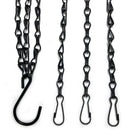 6 Pack Hanging Chain, HEAVY DUTY 50cm Hanging Flower Basket Replacement ChaiB9G1
