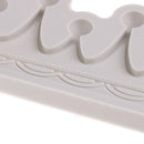 Crown silicone mold fondant mold cake decorating tool chocolate gumpaste moldJ,a