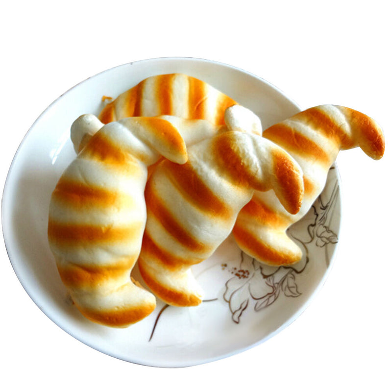 Lovely Croissants Soft DIY   phone Charm Bread Straps 8CM OZME