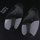 Motorcycle Handbar Hand Guard Wind Protector Air Deflector Shield Set