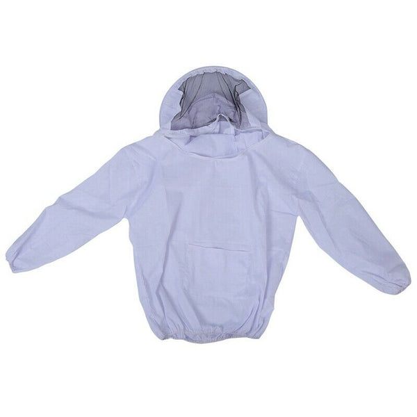 Professional Beekeeping Jacket Veil Bee Suit Dress Smock Equipment