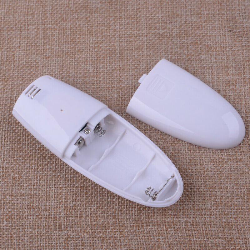 White Portable Breathalyzer Alcohol Tester Digital Breath Tester w/ LCD Display